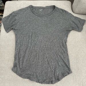Madewell heather grey t shirt
